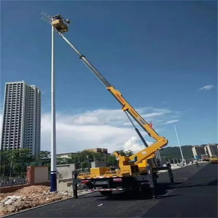 唐山维修路灯的曲臂升降车出租