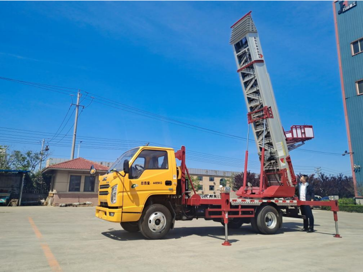 唐山常年租赁32米云梯车